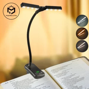 Praktična lampa za čitanje sa USB punjenjem.
