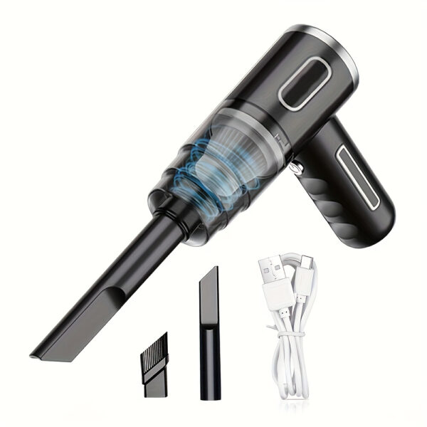 Prenosivi USB punjivi kućni i auto usisivač - Image 12